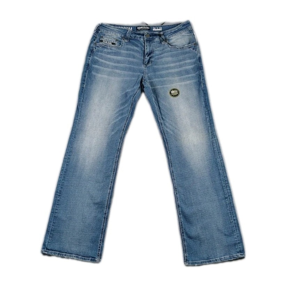 Howitzer Freedom Standard Lyons Tactical Stretch Denim Jeans Mens 34X34 Mid-Wash